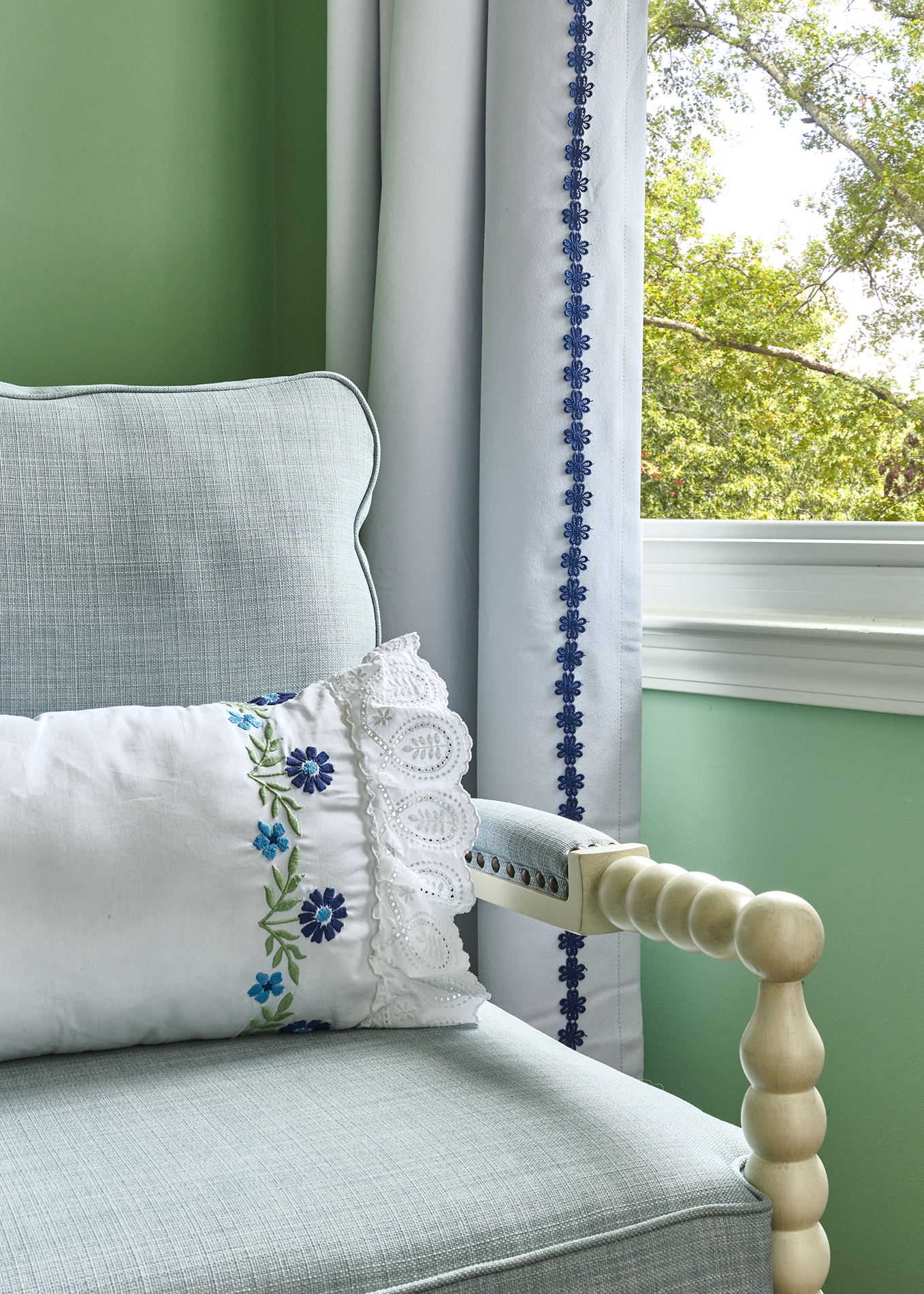 Finishing Details — Embroidered textiles & trim